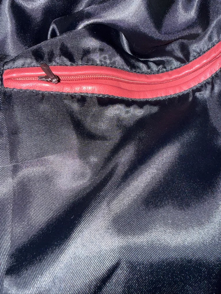 Serge Pariente, chaqueta de cuero para hombre talla XL, nueva sin etiqueta – photo 6